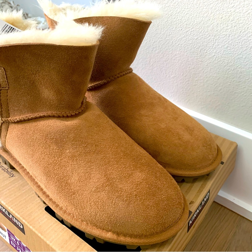 Kirkland Signature Ladies’ Shearling Short Boots